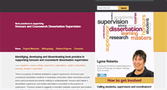 Desktop Screenshot of dissertationsupervision.org